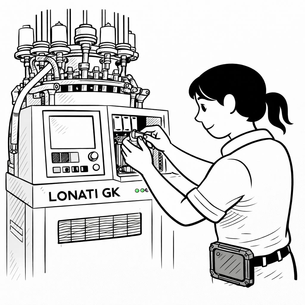 Seren replaces the sensor - machine running again